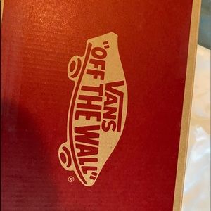 Vans black and white sneakers